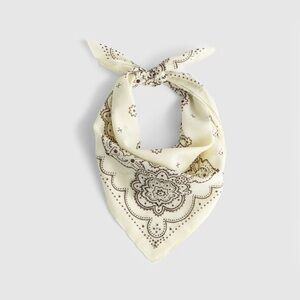 Madewell Organic Cotton Bandana - Antique Cream